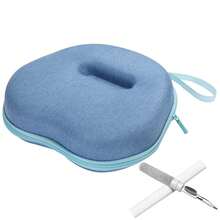 Estuche de color para auriculares WH-1000XM6, bolsa de almacenamiento EVA para auriculares inalámbricos Bluetooth con bolígrafo de limpieza