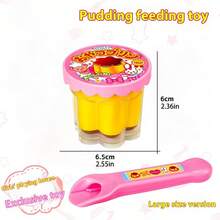 1pc New Pudding Feeding Toy, Jelly Feeding Net Red Explosion Model Toy, Suitable For Boys And Girls, Holiday/Birthday/Perfect Gift