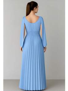 Women Dresses - Blue - View 2
