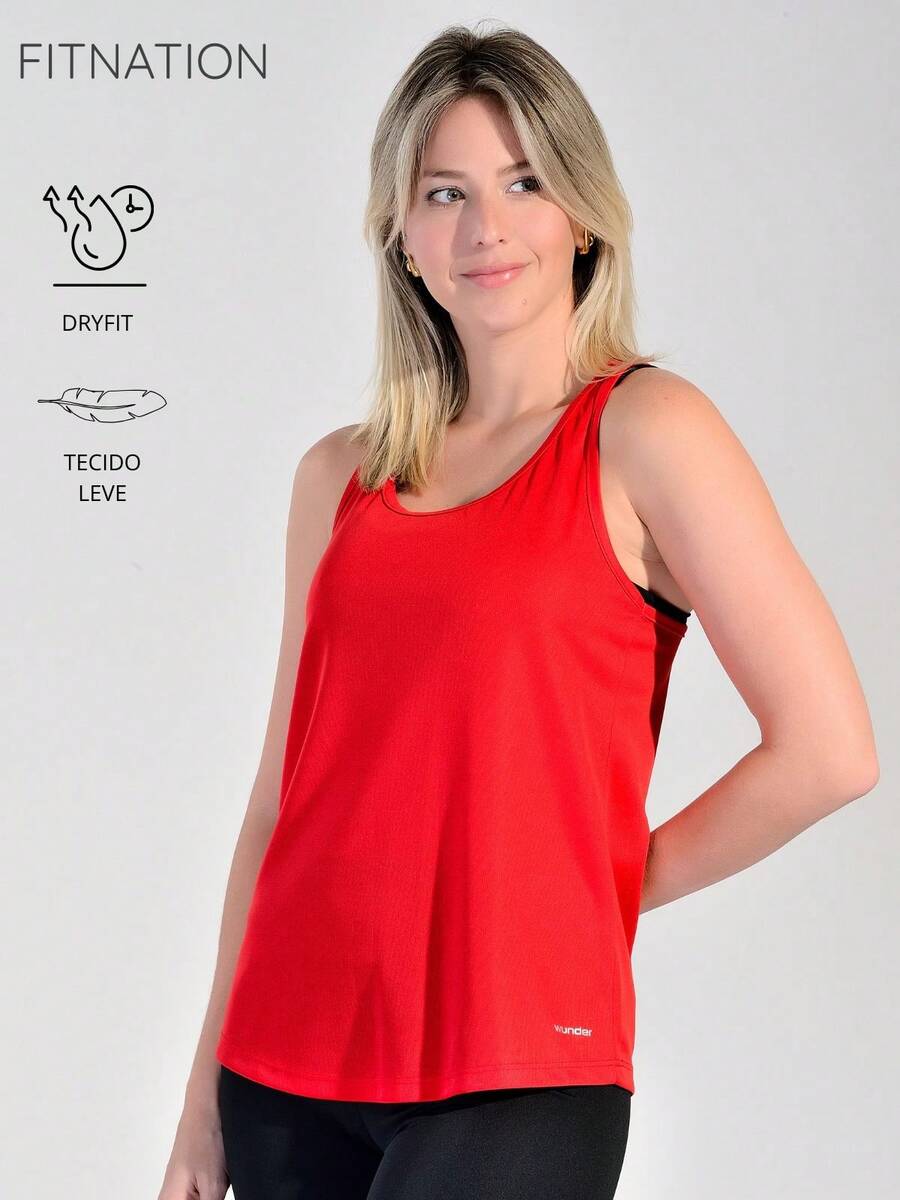 Women Sports Tees & Tanks - Màu Cam cháy - Xem 1