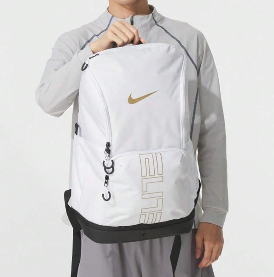 Nike 中性NK VARSITY ELITE BKPK運動雙肩包 - 白色 - 查看 1