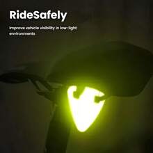 Lot de 4 pendentifs réfléchissants orange haute visibilité pour vélo – Triangle en TPU étanche, accessoire de sécurité réutilisable pour VTT et vélos de route, équipement de cyclisme d'extérieur – Visibilité nocturne améliorée, indispensables pour les déplacements quotidiens, indispensables pour la sécurité à vélo, décoration de réflecteur pour vélo, accessoires de voyage aventure, kit d'urgence routière