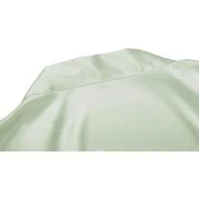 VOGUEMAX Women's Short Kimono Robe Silky Satin Bathrobe Bride Bridesmaids Getting Ready Sleepwear Soft Nightgown - 鼠尾草綠 - 查看 6