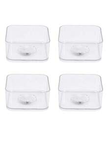 High-Transparency Flame-Retardant Plastic Candle Cups, Hand-Made For Creating A Romantic Atmosphere. Available In Various Styles Such As Round, Heart-Shaped, And Square.