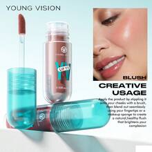 YOUNG VISION 1pc Avocado Cooling Lip Gloss, Moisturizing Lip Tint, Lightweight & Non-Sticky Lip Makeup, Lip Care