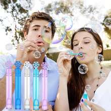 40pcs Christmas Snowflake Bubble Wands, No Water Needed, Suitable For Birthday Party Favors, School Events, Classroom Rewards, Outdoor Gifts, Christmas Gifts, Available In 10/20/40pcs - Multicolor - View 5