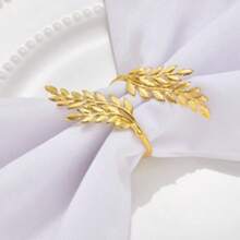 20 Stücke/10 Stücke/6 Stücke/4 Stücke/2 Stücke Metall Blatt Servietten Ringe, Herbst Servietten Halter, Hochzeit Geburtstags Party Tischdekoration, Ernte Weizen Servietten Ringe, Dicke Eisen Servietten Halter, geeignet für Geburtstag, Bauernhof, Hochzeit, Party, Feiertage und mehr - perfekt für Buffet Tischdekoration, Hochzeitsparty Dekoration, Abschluss Dekoration, Muttertags Vatertags Dekoration