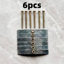 6 piezas/16 piezas/24 piezas Kit de herramientas de reparación de cajas eléctricas, Juego de tornillos y tuercas de reparación de cajas de conexiones tipo 86, Fijador universal para tomas y interruptores dañados