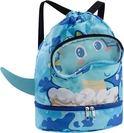 EstiloTendenciaBolsa De NatacióN Para NiñOs, Mochila NatacióN, Mochila Con CordóN, Bolsa De Malla Deportiva Para NiñOs Para Entrenamiento Deportivo, SurfCalidad PremiumVersióN Mejorada