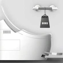 Safety Support Hand Rail Handle Bar Grip Grab Suction Bath Bathroom Shower - Grey - View 9