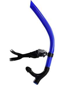 Snorkel Frontal Para NatacióN (Adulto) - VáLvula De Escape Unidireccional: Ideal Para Entrenamiento, Nadar Y Bucear - azul - Ver 10