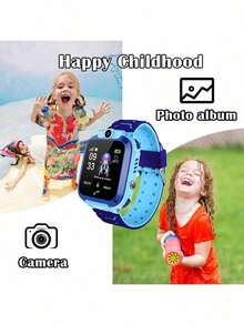 2026款智能儿童手表，具备定位追踪、通话功能、前置摄像头、相册录制、铃声通知、设备查找、舒适表带、多彩配色、手机查找等功能，是送给男孩女孩的最佳礼物。