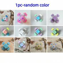 1/6PCS Decompression Toys Keyboard Clicker Toy Keyboard Cube Mechanical Key Button Stress Relief For Adult Gifts To Relief Pass Time (Chain Color And Style Are Random) - Multicolor - View 13
