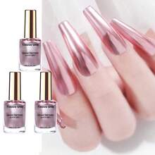 Tinovo Uno Rose Golden Metallic Nail Polish, Quick Dry Formula, Chrome Finish, Salon-Style Nail Art, Alcohol-Free, Adult Use, 12ml/0.4FL.OZ - Nhiều màu - Xem 15
