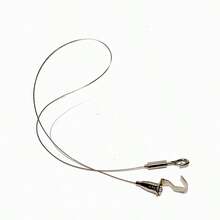 1m Accesorio colgante de lámpara de camping de acero inoxidable ajustable en longitud - se adapta a múltiples modelos de lámparas de camping