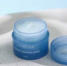 Laneige Vattensovmask för stöd mot fuktbarriären med niacinamid och squalan 15 ml/0,5 oz - Vitt - Visa 4