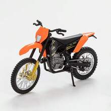 1pc 1:18 Scale KTM Dirt Bike Alloy Motorcycle Model Toy, Ideal Gift For Men, Birthday, Holiday, Christmas, Collectible Toy Vehicle Model