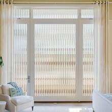 Static Cling Anti-Glare Window Sticker Removable Vinyl Window Decal Translucent Sun Blocking Window Cover Blind For Bathroom For Kitchen For Office