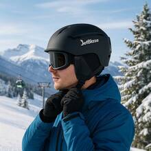 [FREE Balaclava + Liner]JetBlaze 1 PC Ski Snowboard Helmet Adjustable Shockproof Warm Winter Sports Helmet.