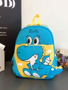 Customize This Mini Backpack With Your Name Or Holiday Greetings. Create Your Own Unique Backpack. Stylish And Versatile, This Kawaii Backpack Features A Unicorn And Dinosaur 3d Print With Multiple Pockets.