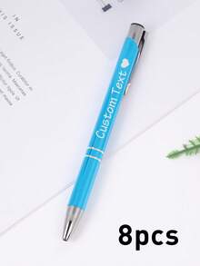1-320pcs Custom Pens Ballpoint With Name,Back To School Supplies For Kids,Personalized Business Engraver Pens Ballpoint,Customized Gel Pens,Customizable Teacher Pens,Pens Ballpoint Smooth Writing Pens,Modern,Cute,Suitable For Birthday Gifts,Teachers' Day,Wedding,Office,Ideas Gifts For Him/Her,Friends,Workers,Teacher,Coworkers,Bridal,Warm Ambience,Fall Decor