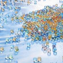 Bolas de Gel Perlas de Agua 100.000Pcs, 7-9mm las Bolas de Hidrogel, Color Gel Beads, Utilizado para Plantar Flores, Decoración, Entretenimiento - 1 - Ver 4