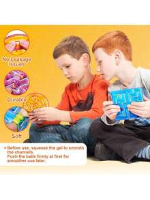 1/2/3/4/8PCS Squishy Sensory Fidget Toys For Kids - Autism Sensory Quiet Fidget For Classroom Students Autistic Children Special Needs, Anxiety Relief For Calm Down, Squeeze Sensory Tube Easter Basket Essentials Classroom Prizes, Birthday Gifts, And Festival Gift Bag Fillers