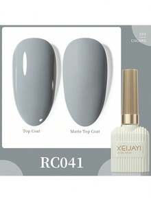 XEIJAYI 1 Bottle 4-Season Gel Nail Polish, 102 Color Options, Suitable For Manicure Decoration, Nail Art, DIY Nail Salon, Great Gift For Women - 霧霾藍 - 查看 9
