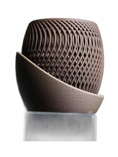 1 件 - Mirage 花盆，现代简约盆栽，花盘，空气循环设计，编织设计，家居装饰花盆带托盘由 H3li0 设计现代简约阳台极具吸引力文艺典雅