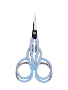 1pc Stainless Steel Ombre Precision Scissors, Multifunctional Vintage Beauty Embroidery Scissors Suitable For Facial Hair, Eyebrows, Eyelashes, Beard, Nose - Professional Beauty Scissors For Home, Travel And Outdoor Use,Makeup,Cheap,Room Decor,Vanity,Travel,Bedroom,Makeup Accessories