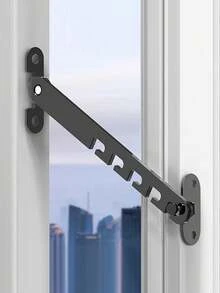 1pc Window Limiter Safety Lock, Metal Protection Window Safety Lock, Sliding Window Restraint, Safety Window Lock , Security Protection, Home Improvement