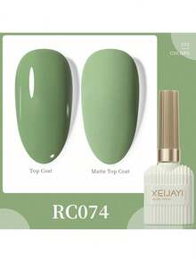 XEIJAYI 1 Bottle 4-Season Gel Nail Polish, 102 Color Options, Suitable For Nail Decoration, Nail Art, DIY Nail Salon, Great Gift For Women - 綠色 - 查看 9