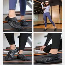 Waterproof Barefoot Trail Running Shoes For Outdoor Activities - Black/White - View 9