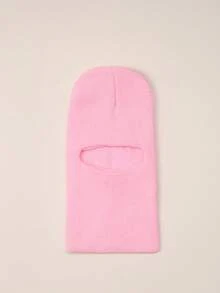 1pc Unisex Black Beanie Hat For Toddler, Double Pom-Pom Beanie Kids & Baby, Y2k Style, Newborn Knitted Hat For Outdoor, Warm Winter Cap Suitable For Daily Commute - Multicolor - View 12