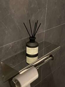 1 Set (1 Flasche Duftöl + 4 Stück Diffusor Stäbchen) Duftölset mit Diffusor ohne Flamme für lang anhaltenden Duft, geeignet für Schlafzimmer, Badezimmer, Wohnzimmer usw.