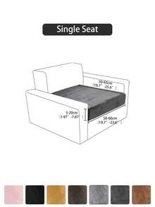 1 pièce Housse de canapé d'angle en velours avec chaise longue séparée, housse de canapé extensible douce pour canapé d'angle gauche/droit, housses de coussin de canapé pour canapés et sofas, housses de siège de canapé en velours doux, housses de canapé lavables, housse de coussin de siège pour canapé 3 places, résistant aux animaux de compagnie