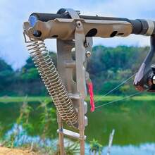 Stainless Steel Fishing Rod Stand High Sensitivity Durable Ground Support Bracket For Various Rod Sizes - 1PC - View 4