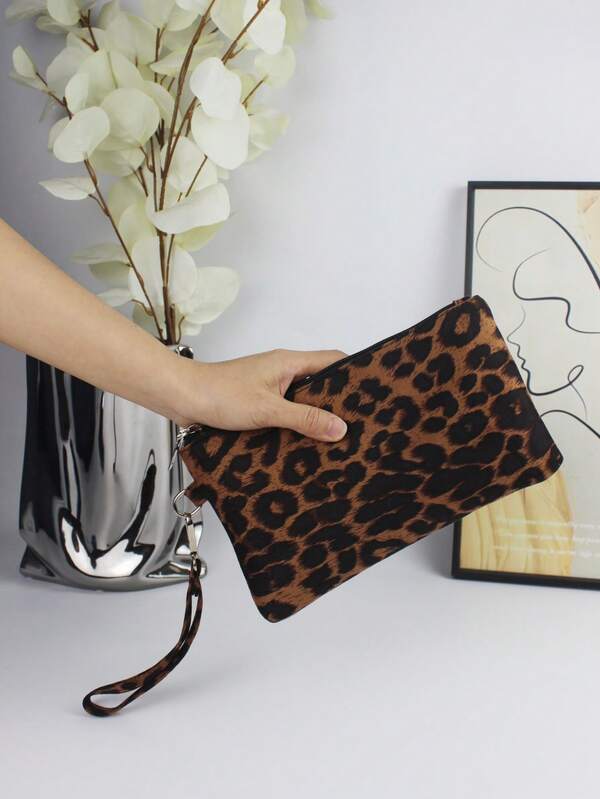 Crocodile Pattern Women's Wallet, Casual Women's Clutch Bag, Fashionable Retro Phone Bag, Handbag, Coin Wallet, Evening Bag