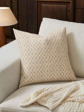 1pc Floral Decorative Pillow Cover, Vintage Farmhouse Floral Print Pattern Cushion Cover, Suitable For Bedroom, Sofa, Wedding Season Decorative Pillow, (Pillow Covers Only,No Inserts)Light Green