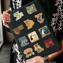 50PCS Medieval Weird Abstract Stickers Aesthetics Stickers Scrapbooking, Diary, Bumper, Skateboard, Water Bottle, Cartoon, Hard Hat, Car Stickers And Decals