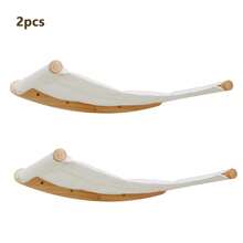 2pcs Wooden Cat Hammocks And Perches, Stable Cat Wall Shelf For Playing, Climbing And Perching - 2 chiếc võng cho mèo - Xem 7