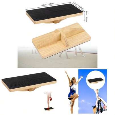Cheer Balance Trainer, Wooden Cheer Flyer Stand, Cheer Stand Cheerleading Flyer Balance, Cheer Flyer Stand Balance And Flexibility Trainer Flexibility Core Strength Experienced Person