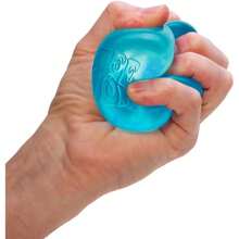 Schylling NeeDoh Nice Cube -Sensory Squeeze Toy With Super Solid Squish - 2.25" Cube - 藍色 - 查看 3