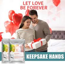 3D Couple Hand Mold DIY Casting Kit, Ideal Gift For Mother's Day, Valentine's Day, Christmas, Wedding, Back To School With Friends To Make Commemorative Gifts. Express Your Love! Cherish The Memories Of Your Loving Relationship! - Multicolor - View 8