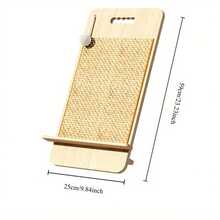 Tabla rascadora de sisal con juguete de bola, tabla rascadora de gato montada en la pared, juguete multiusos vertical para gatos que no se desprende