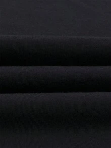 Camiseta gráfica retro de robot de dibujos animados y sol naciente para hombres - Negra de manga corta con cuello redondo, lavable a máquina, camiseta casual con diseño geométrico vibrante, regalo perfecto para amigos y familiares, ajuste cómodo para todas las estaciones, camiseta de uso diario| Diseño Juguetón| Tela Duradera, Camiseta para Hombre, Ropa para Hombre - Negro - Ver 5