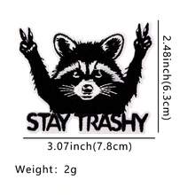 Cute Embroidered Bear Patch, Iron-On Sewing Applique, DIY Clothing Accessories