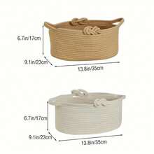 Solid Color Thickened Foldable Laundry Basket, Blanket Basket, Handwoven Basket With Handle, For Storing Clothes, Blankets, Quilts, Pillows, Toys, Miscellaneous Items, Shoes, Suitable For Bedroom, Laundry Room, Hallway