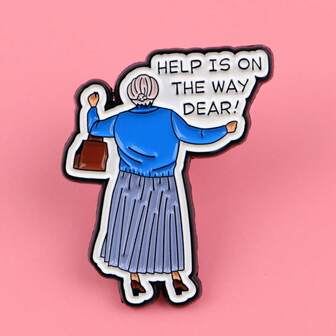 Enamel Pin Lapel Pins Badges On Backpack Women's Brooch Clothes Gift Jewelry Fashion Accessories