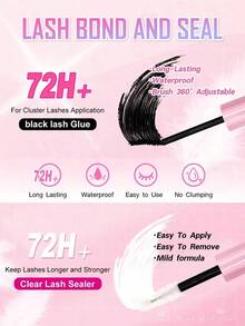 240PCS Fluffy Lash Clusters 60D, Individual Eyelash Thick Cluster Eyelash Extensions D Curl Lashes Clusters, DIY Lash Extension Kit Set, Lashes Clusters 200Pcs/300Pcs/240Pcs/168Pcs Individual Lashes 8-16MM Wispy Cluster Lashes Lash Clusters Kit, Lashes, Eyelashes, Fake Lashes.  ! !Random Style.